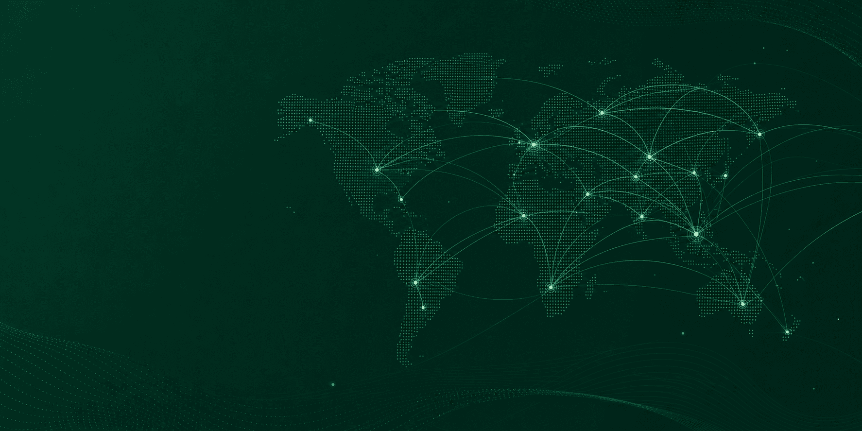 Global financial network map